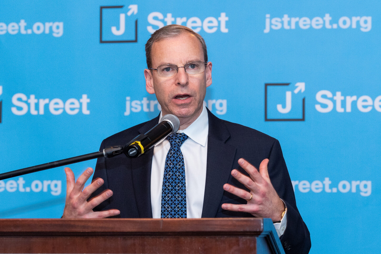 Jeremy Ben-Ami, president of J Street, speaking at the J Street National Conference.