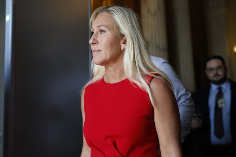 As she emerges as populist GOP critic, Marjorie Taylor Greene amplifies antisemitic rhetoric