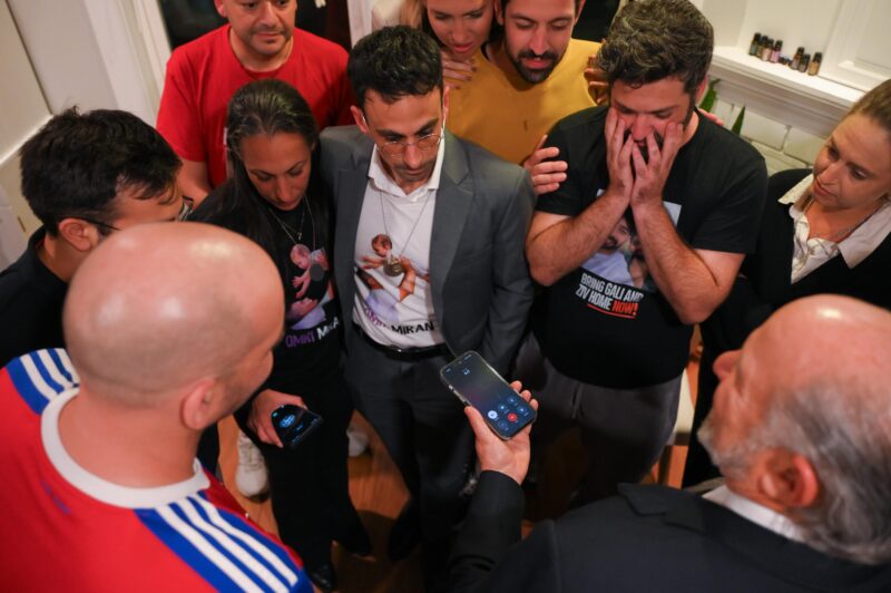 Anticipation in Israel and around the world as hostage-release talks reach the end zone