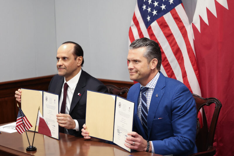 Hegseth signs deal to open Qatari Air Force facility in Idaho