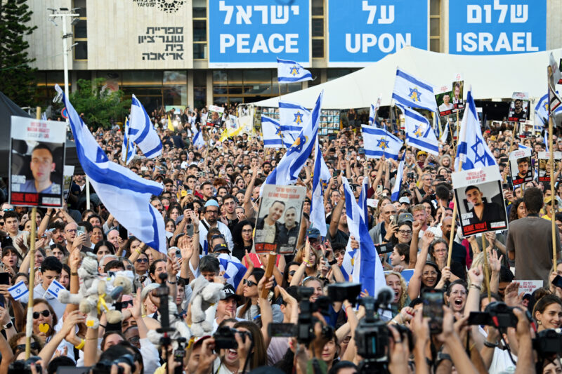 Twenty living hostages return home as Trump lands in Israel