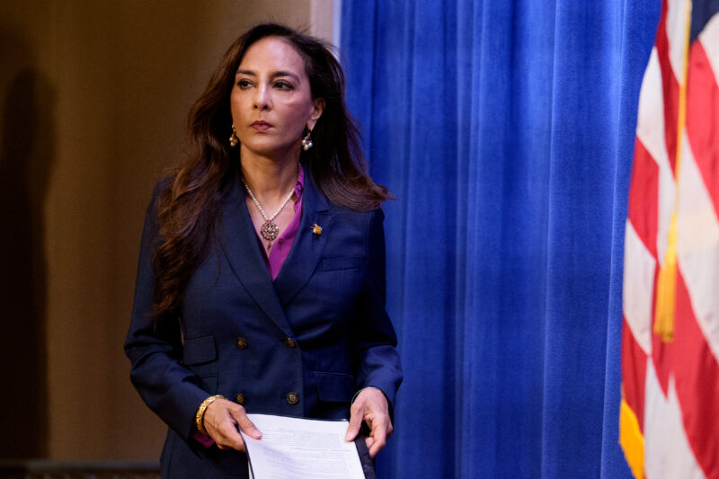 Harmeet Dhillon declines to criticize Tucker Carlson for hosting antisemites on podcast
