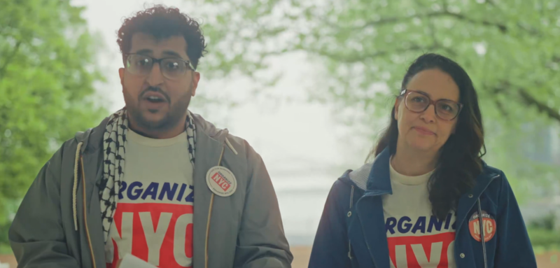 Mamdani’s inclusion of staffer wearing keffiyeh in rent regulation video draws criticism