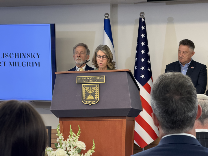 Family, friends of slain embassy staffers mark first anniversary of Capital Jewish Museum shooting