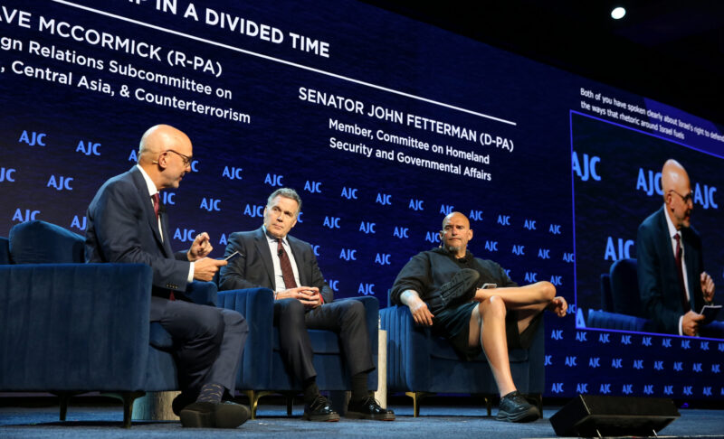 Fetterman, McCormick agree Democrats have worse antisemitism problem than GOP
