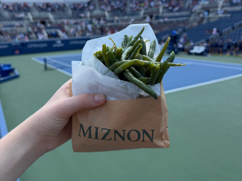 Miznon’s green beans are the surprise ace of the U.S. Open