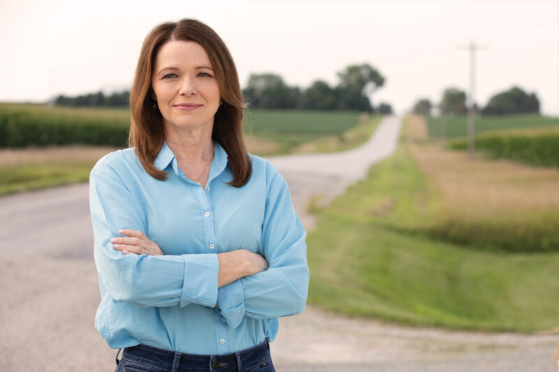 Top Democratic recruit in Iowa balances support of Israel with criticism of war in Gaza